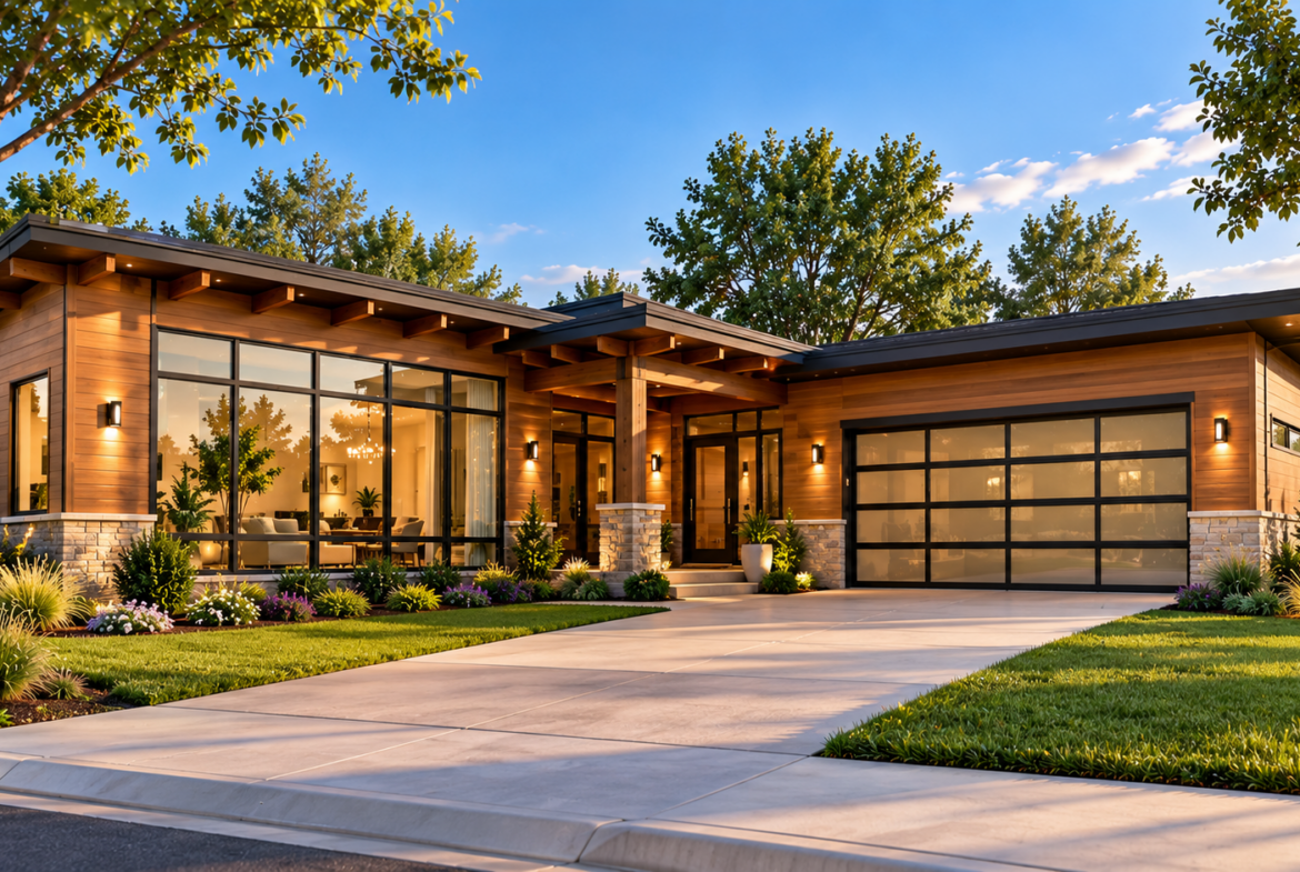 Conceptual rendering of proposed Model A home