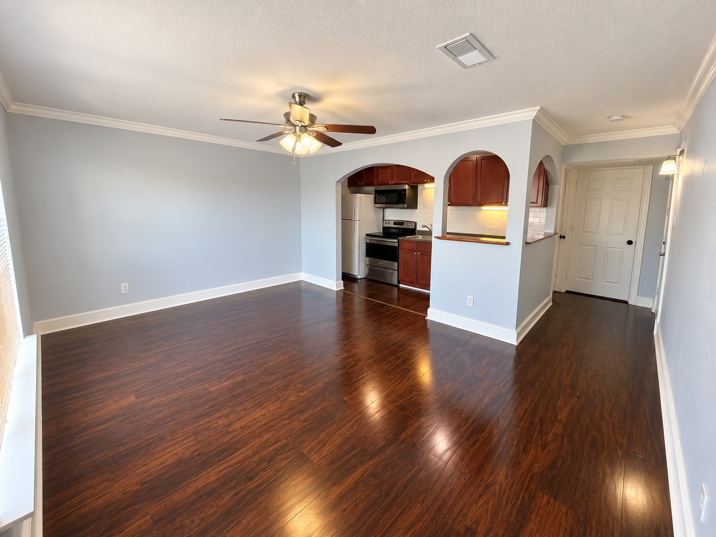 Modern Open-Plan Living and Kitchen